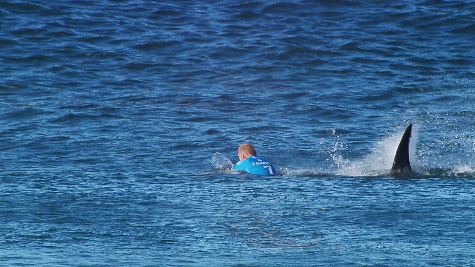 Surfer competing at the J-Bay Open in South Africa